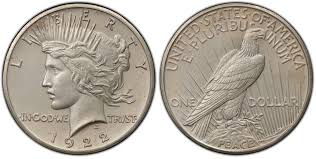 1922 Peace Dollar, Matte Finish, High Relief (Proof)