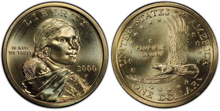 2000 Sacagawea Dollar