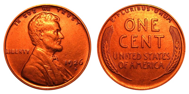 1926-S Lincoln Penny