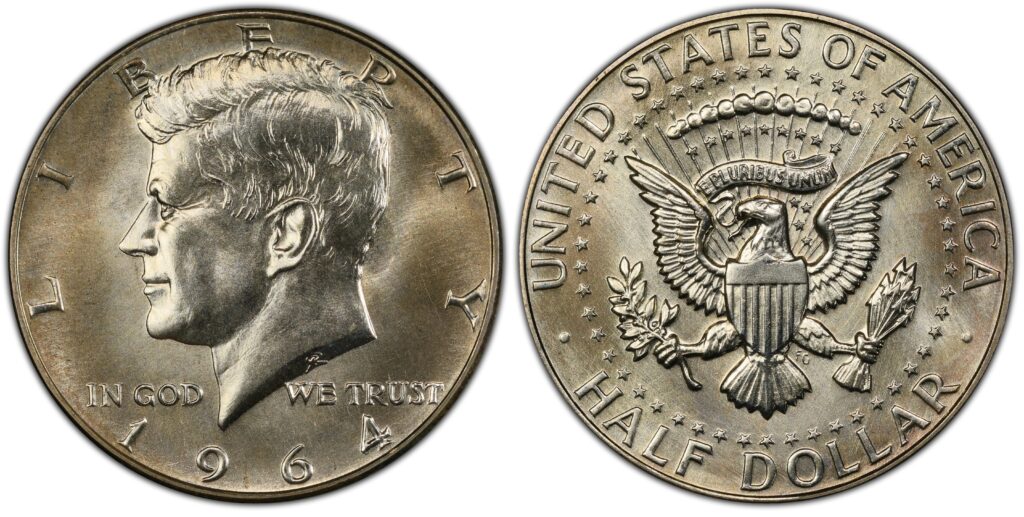 1964 Special Mint Set (SMS) Kennedy Half Dollar