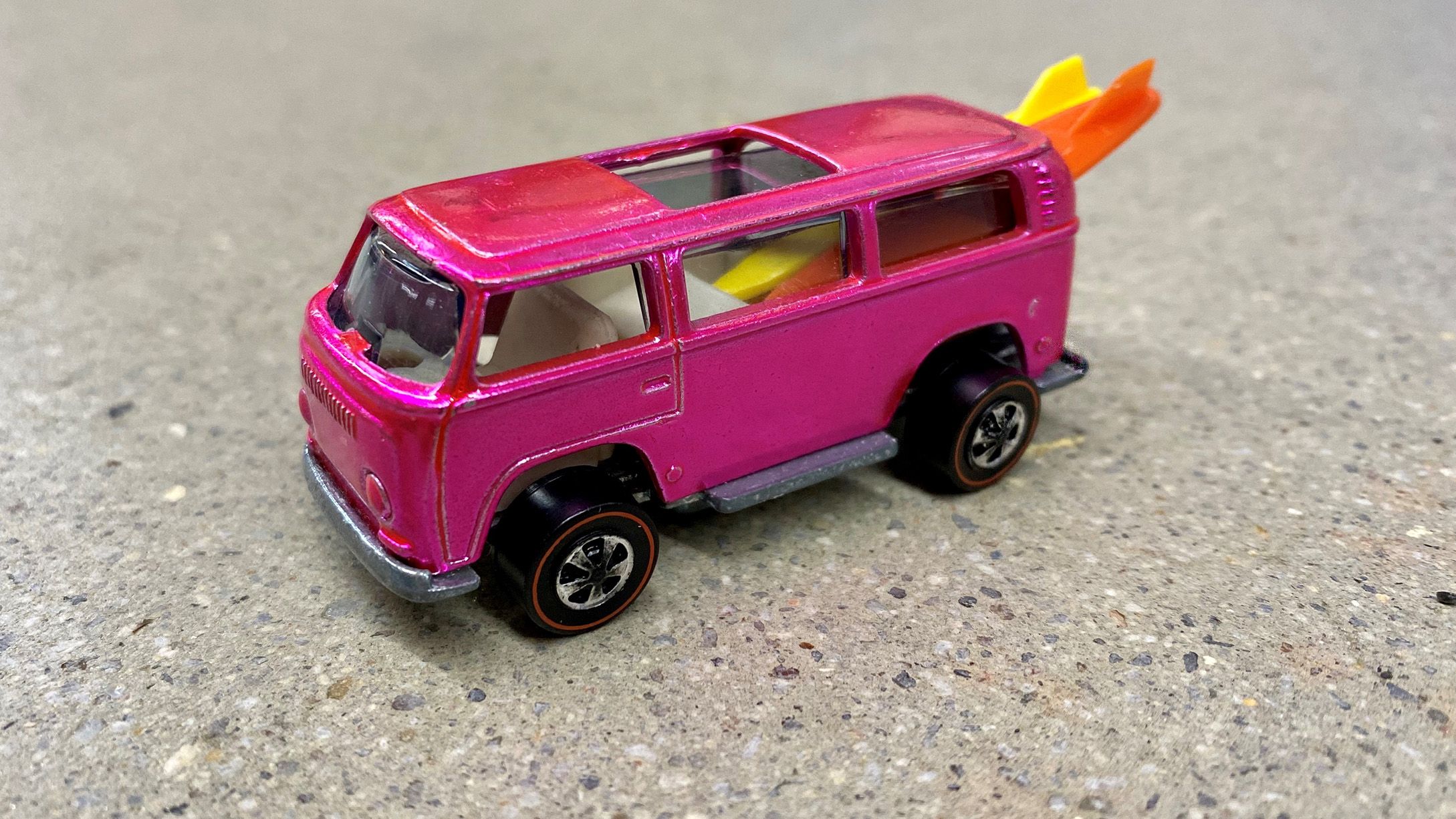 1969 Pink, Rear-Loading Beach Bomb