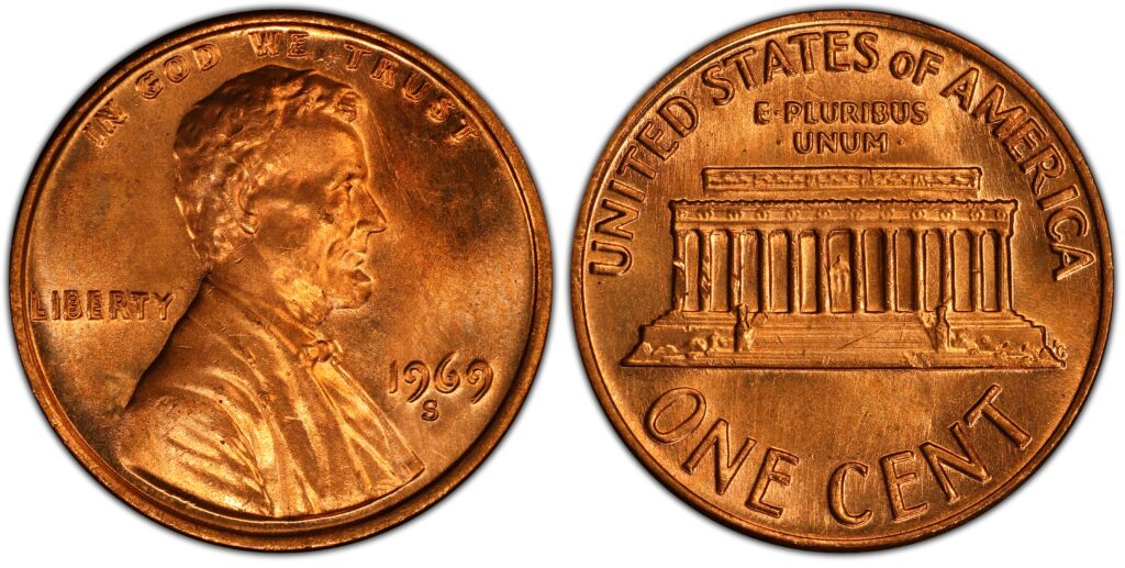 1969-S Lincoln Cent 5