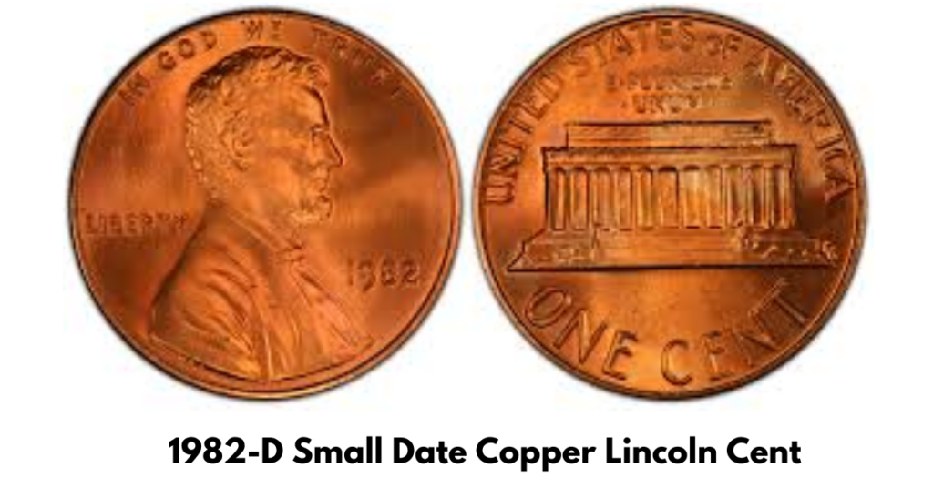 1982-D Small Date Copper Lincoln Cent