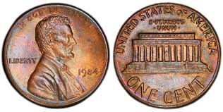 1984 Doubled Ear Penny