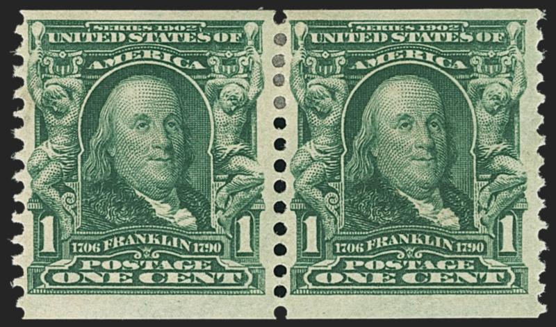 1c Benjamin Franklin Stamp