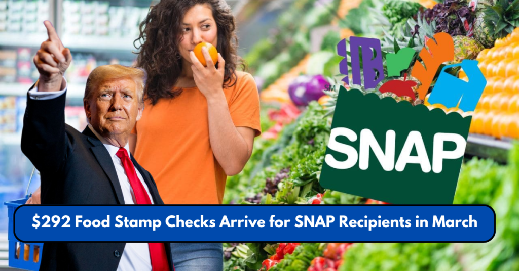 $292 Food Stamp Checks Arrive for SNAP Recipients in March