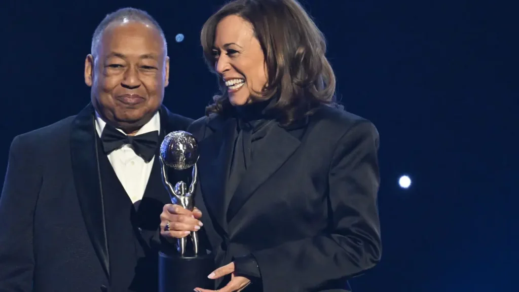 Kamala Harris Delivers Powerful Democracy Speech at 2025 NAACP Image Awards