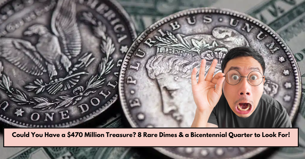 Could You Have a $470 Million Treasure? 8 Rare Dimes & a Bicentennial Quarter to Look For!