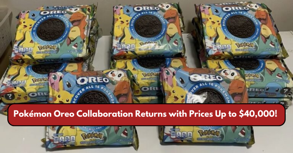 Pokémon Oreo Collaboration Returns with Prices Up to $40,000!