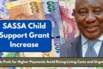 SASSA Child Support Grant Increase 2025: Experts Push for Higher Payments Amid Rising Living Costs and Urgent Needs