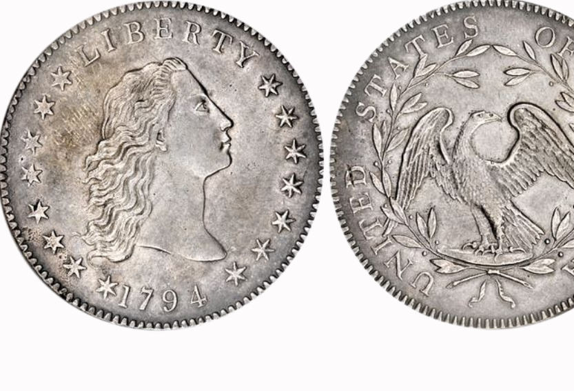 1794 Flowing Hair Silver Dollar