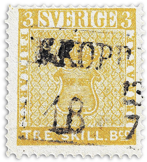 Treskilling-Yellow-Stamp