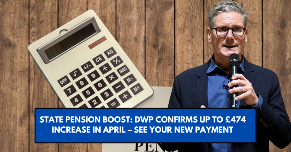 State Pension Boost: DWP Confirms Up to £474 Increase in April – See Your New Payment