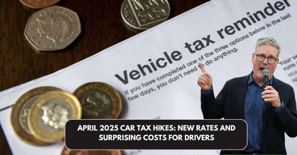 April 2025 Car Tax Hikes: New Rates and Surprising Costs for Drivers