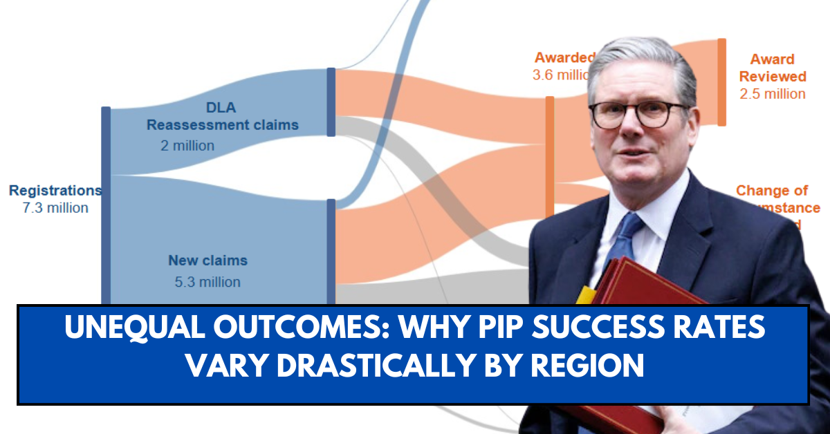 Unequal Outcomes: Why PIP Success Rates Vary Drastically by Region