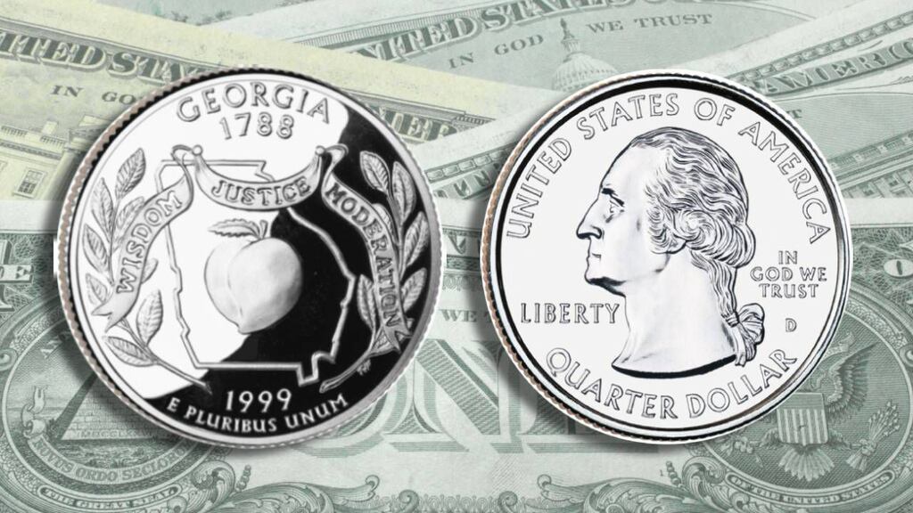 A 1999 Georgia Quarter Worth $10,000? Here's What To Look For!