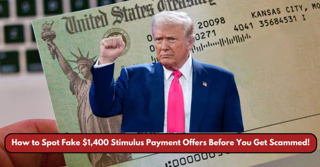 How to Spot Fake $1,400 Stimulus Payment Offers Before You Get Scammed!