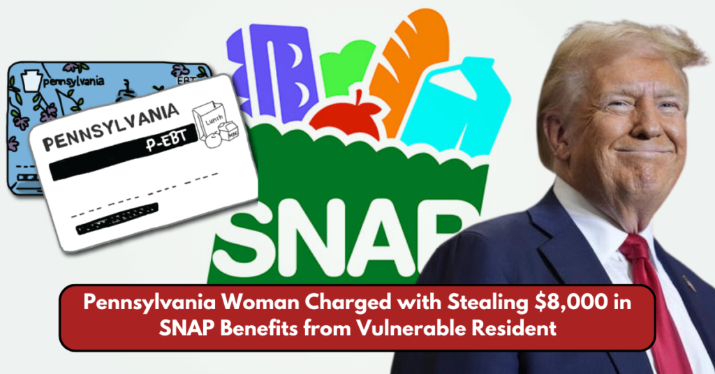 Pennsylvania Woman Charged with Stealing $8,000 in SNAP Benefits from Vulnerable Resident