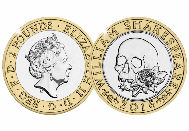 The Shakespeare Tragedies £2 Coin