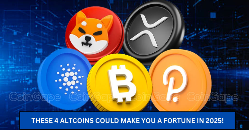 These 4 Altcoins Could Make You a Fortune in 2025!