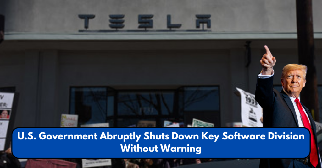 U.S. Government Abruptly Shuts Down Key Software Division Without Warning