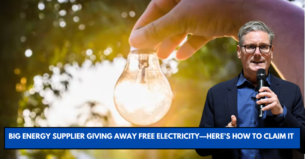 Big Energy Supplier Giving Away Free Electricity—Here’s How to Claim It