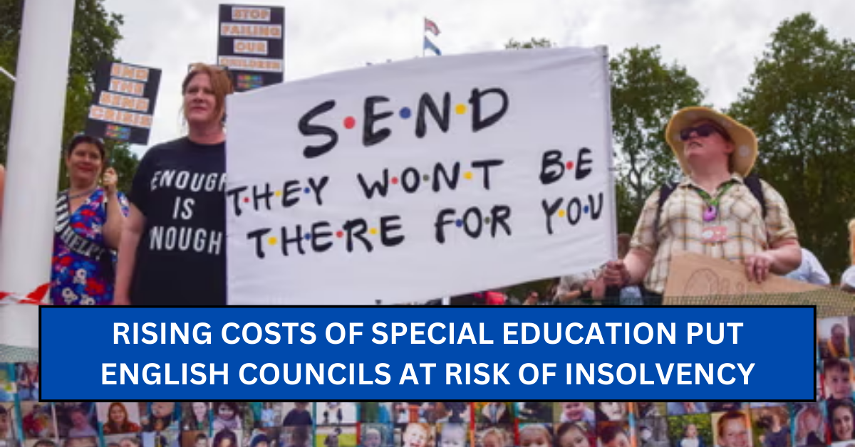 rising costs of special education put english councils at risk of insolvency